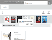 Tablet Screenshot of buchshop.meridian24.de